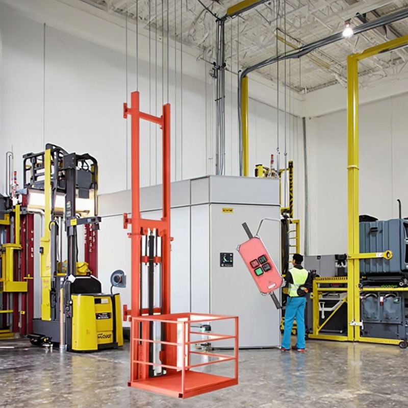 Static Cargo Lift Factory - Fixed Height 2 Ton for Retail Store