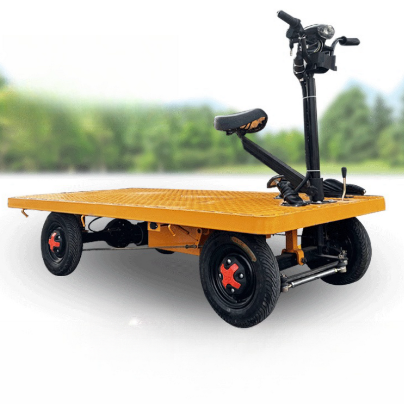 Electric Platform Truck Manufacturer - Custom Flatbed Work Cargo Cart