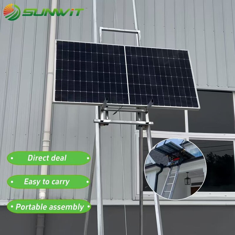 Solar Panel Elevator Supplier - CE Electric for Warehouse Construction