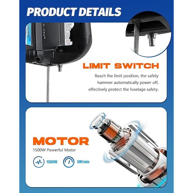 Electric Chain Hoist Price Factory - 1-10 Ton Industrial Lifting Machine