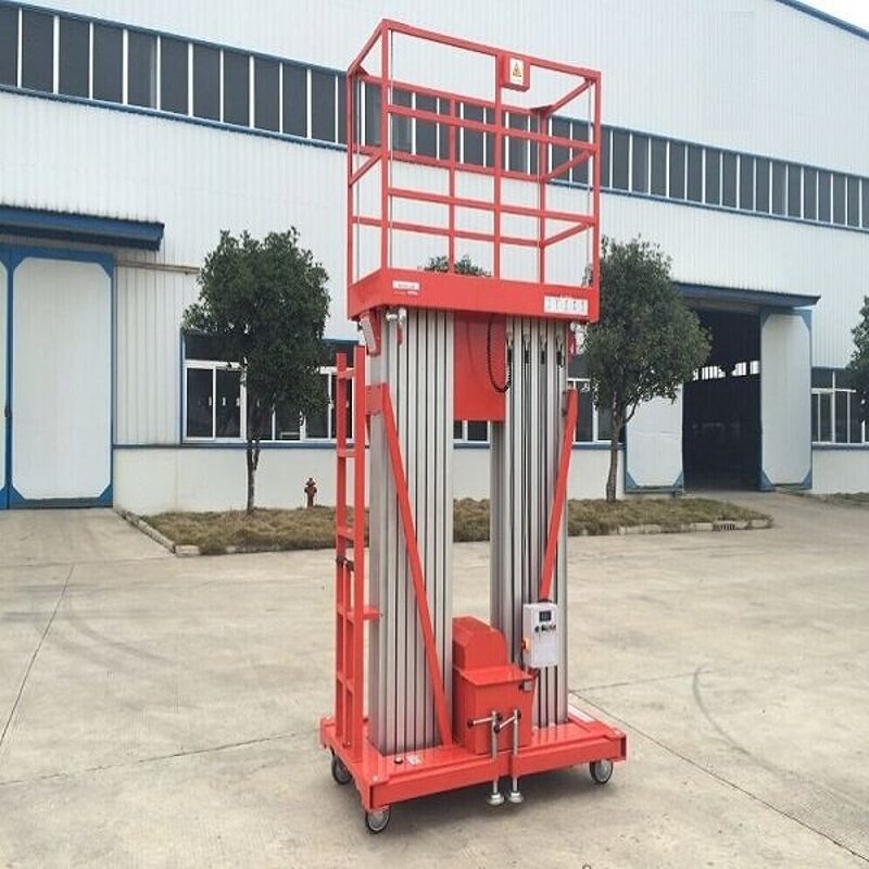 New Product Aluminum Alloy Lifting Platform Manufacturer - Single Mast Hydraulic Electric