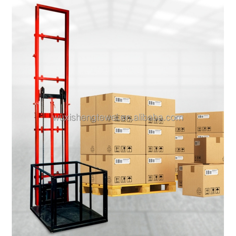 Static Cargo Lift Factory - Fixed Height 2 Ton for Retail Store