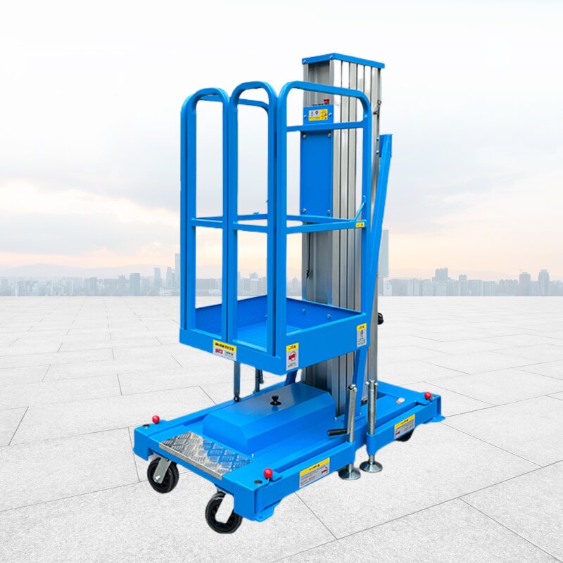 Electric Scissor Lift Supplier - 150KG Capacity 4-8m Height Mobile Versatile