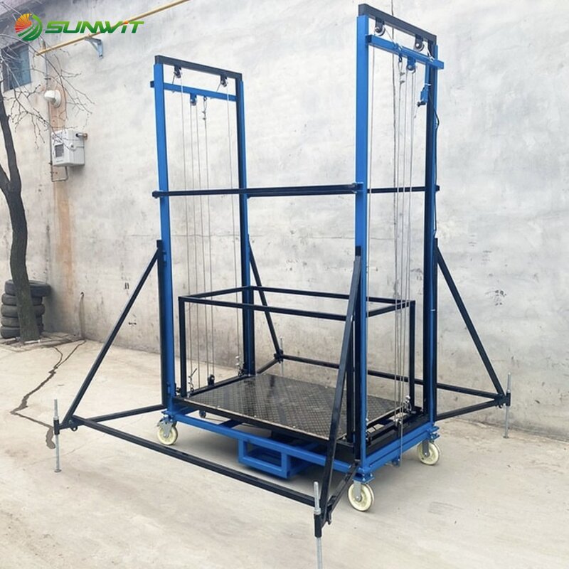 Portable Electric Scaffold Factory - Hydraulic Folding with Remote Control