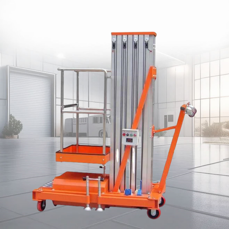 Electric Scissor Lift Supplier - 150KG Capacity 4-8m Height Mobile Versatile