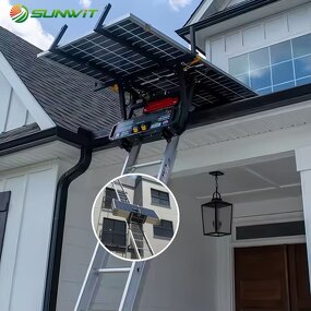 Solar Panel Lifter Supplier - Electric Hoist Ladder for Building Materials