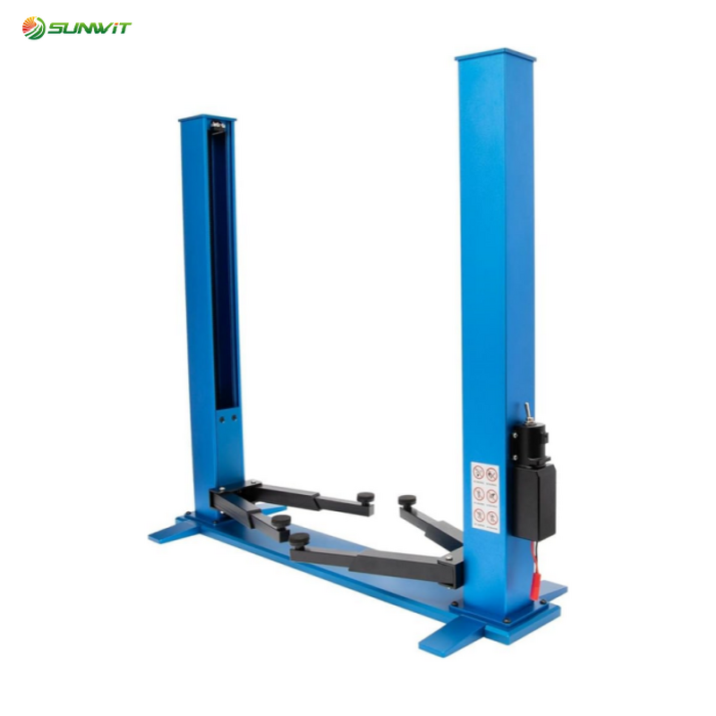 2 Post Car Lift Manufacturer - Electric Hydraulic 4 Ton 220V/240V Clear Floor