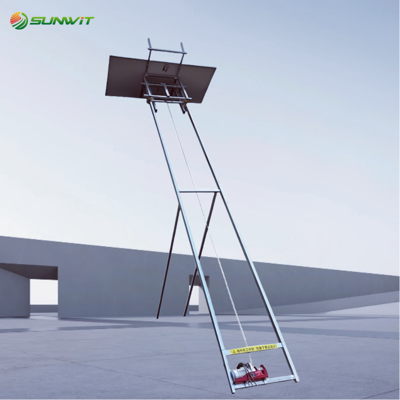 Portable Roof Panel Lifter Factory - 300kg 5m Electric Crane Lifting Equipment