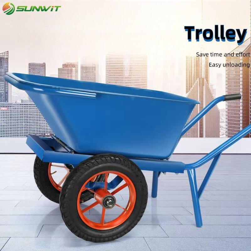 Hand Carts Trolley Manufacturer - Low Prices Metal Wheel Barrow Garden Tools
