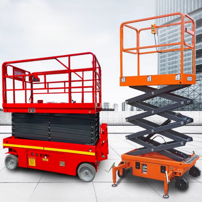 High Building Cleaning Platform Manufacturer - 12-20 Meter 500Kg Hydraulic Electric