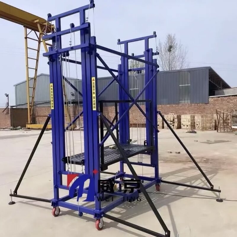 Electric Lifting Scaffold Supplier - Portable Foldable 500kg Load Platform