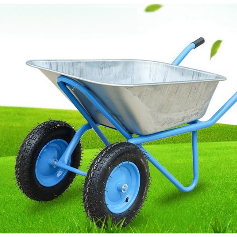 Heavy Duty Hand Cart Supplier - Industrial Wheelbarrow Tracked Garden Trolley