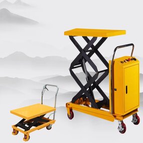 Hand Lift Table Manufacturer - Manual Hydraulic Scissor Type 2M 500-1000kg