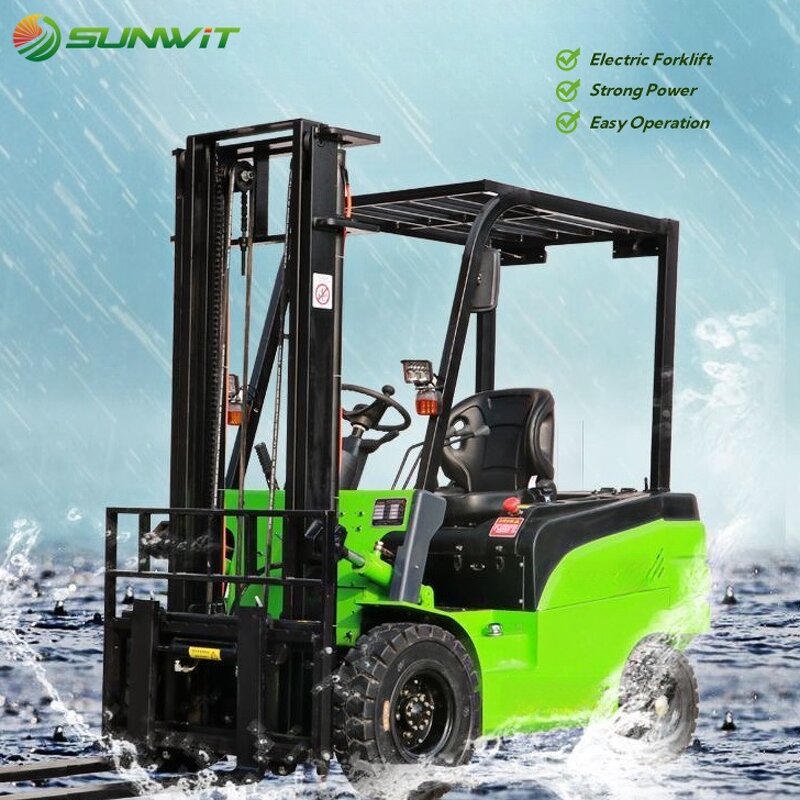 Electric Forklift Factory - 2-3 Ton 4 Wheels Heavy Duty Warehouse Lift Platform