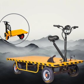 New Design Electric Trolley Factory - 1.5-2M 1000 kg for Warehouse Platform