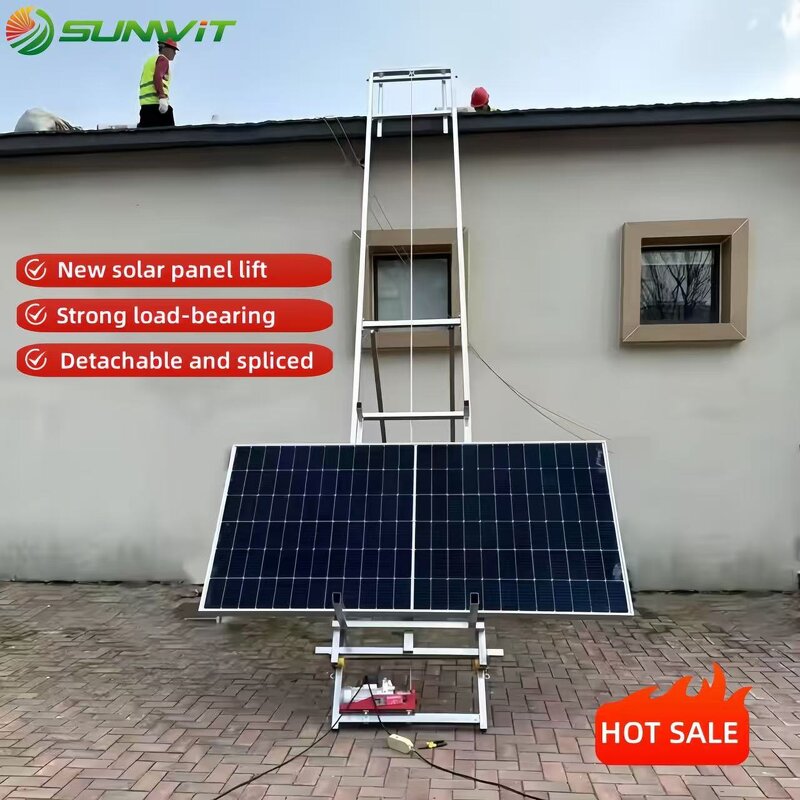 Solar Panel Elevator Supplier - CE Electric for Warehouse Construction