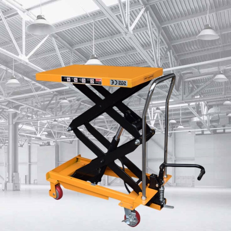 High Quality Scissor Lift Supplier - 500KG Electric Manual Hydraulic Table