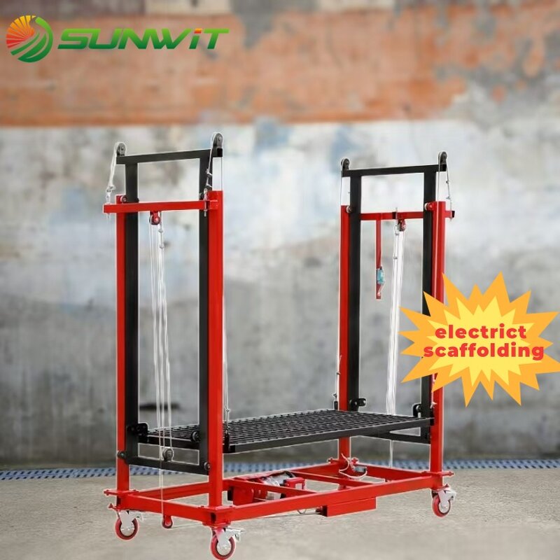 Electric Scaffolding Manufacturer - 500kg 3-6m Foldable Construction Goods Lift