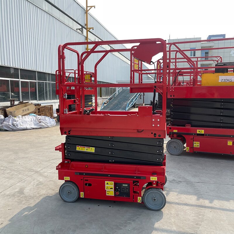 Electric Scissor Lift Supplier - 6-12m Portable Hydraulic Man Lifter Work Platform