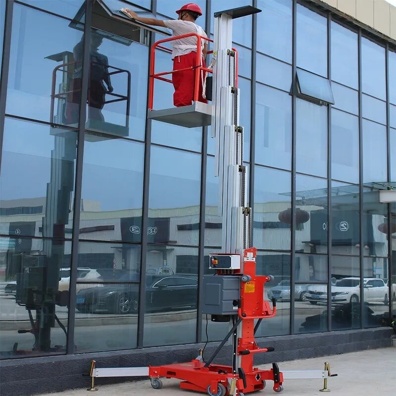 Electric Scissor Lift Supplier - 150KG Capacity 4-8m Height Mobile Versatile