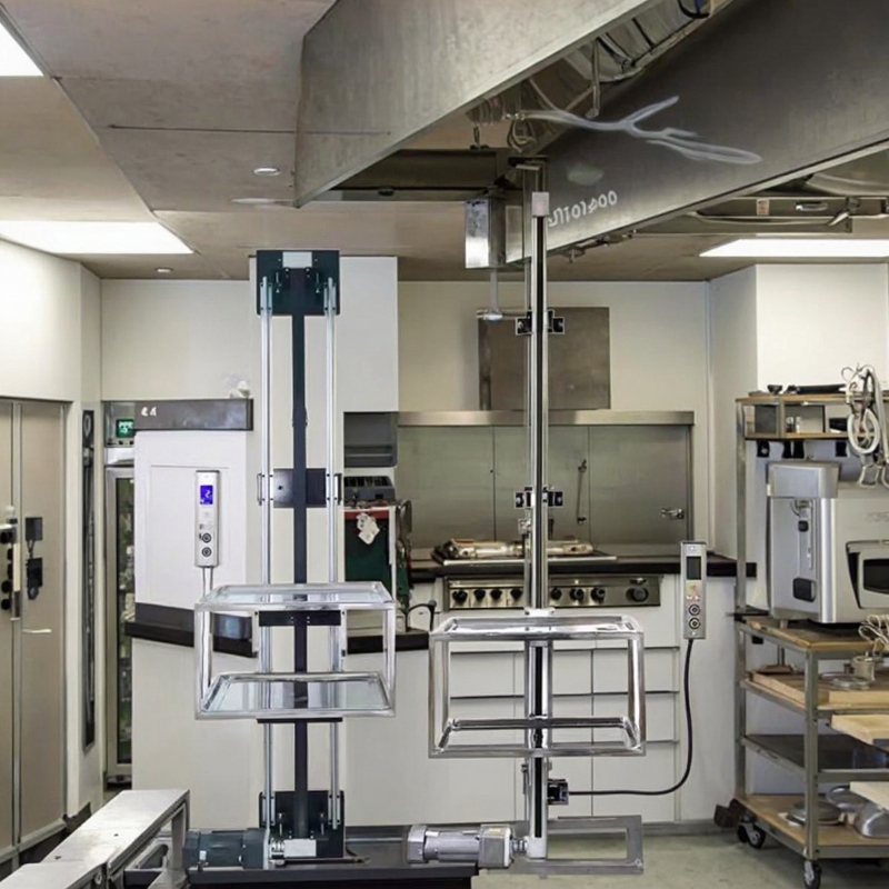 Vertical Food Lift System Manufacturer - Kitchen Electric Dumbwaiter Lifter