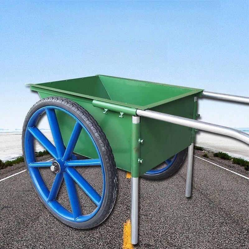 Heavy Duty Hand Cart Supplier - Industrial Wheelbarrow Tracked Garden Trolley