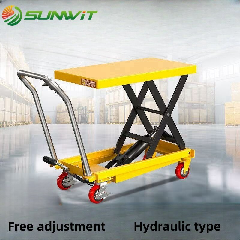 Mobile Scissor Lift Table Factory - 800-1500kg Handing Equipment for Plywood