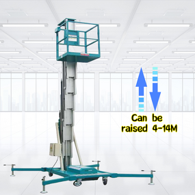 Electric Scissor Lift Supplier - 150KG Capacity 4-8m Height Mobile Versatile