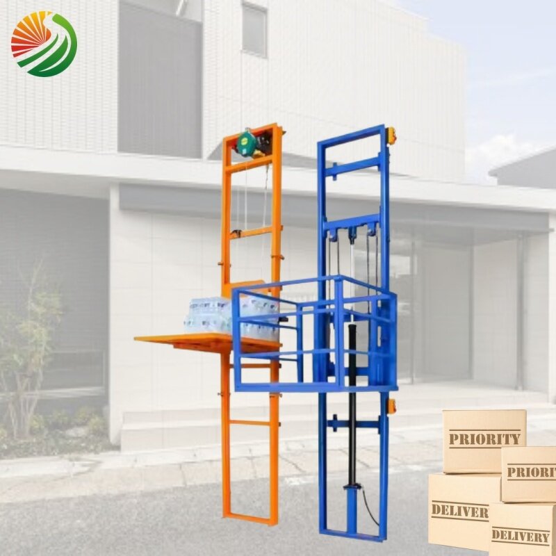 Cargo Lift Manufacturer - 1 Ton Capacity CE Certified Steel Construction