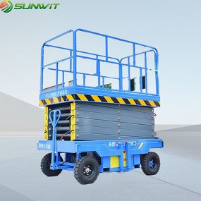 Mobile Aerial Work Platform Supplier - 6-14m Self Propelled Scissor Lift Table