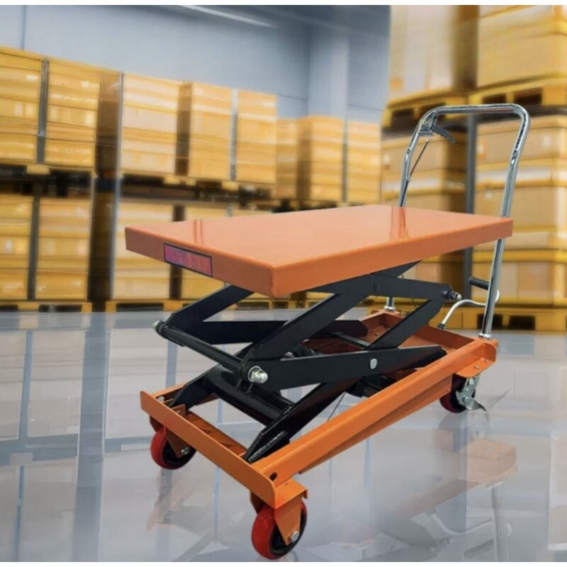 Hydraulic Lift Platform Factory - Electric Motor Cargo Scissor Lift for Warehouse