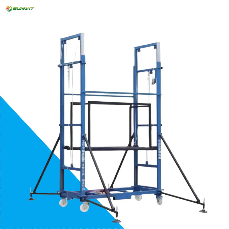 Telescopic Ladder Scaffolding Factory - 10M Extendable Small Home Electronic Metal