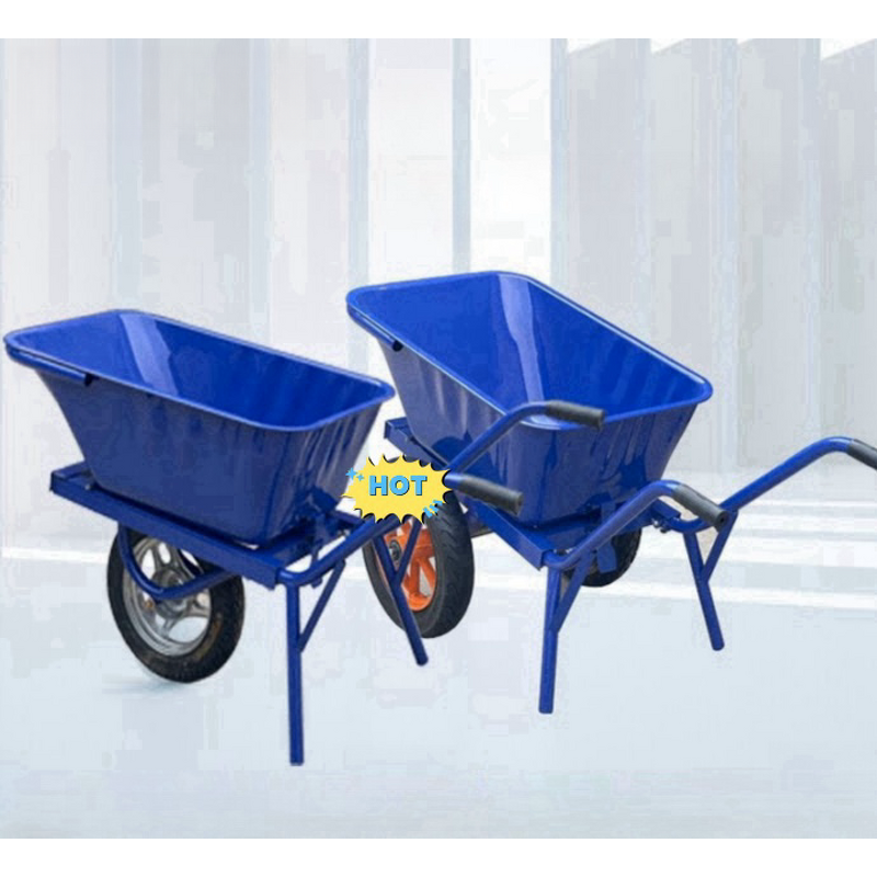 Heavy Duty Hand Cart Supplier - Industrial Wheelbarrow Tracked Garden Trolley