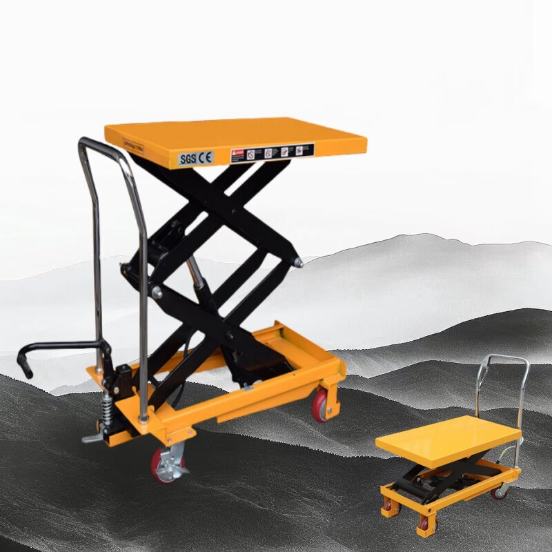 Small Flatbed Truck Factory - 1M 500KG Scissor Lift Table Hydraulic