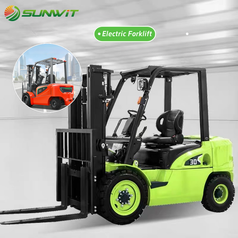 Electric Forklift Factory - 2-3 Ton 4 Wheels Heavy Duty Warehouse Lift Platform
