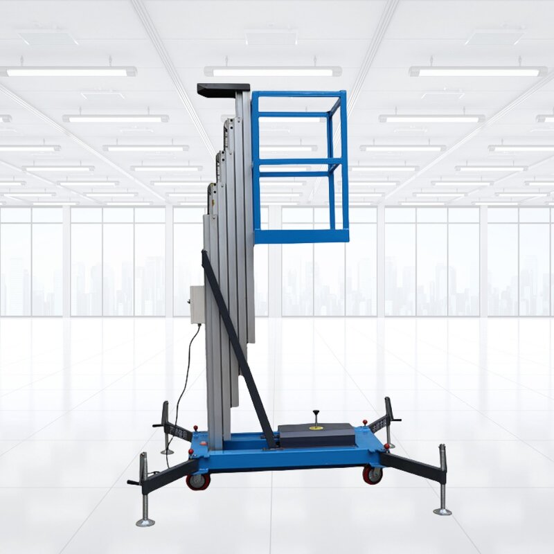 New Product Aluminum Alloy Lifting Platform Manufacturer - Single Mast Hydraulic Electric