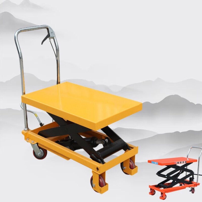 Manual Hydraulic Lift Table Supplier - 500KG Electric Scissor Mobile Table