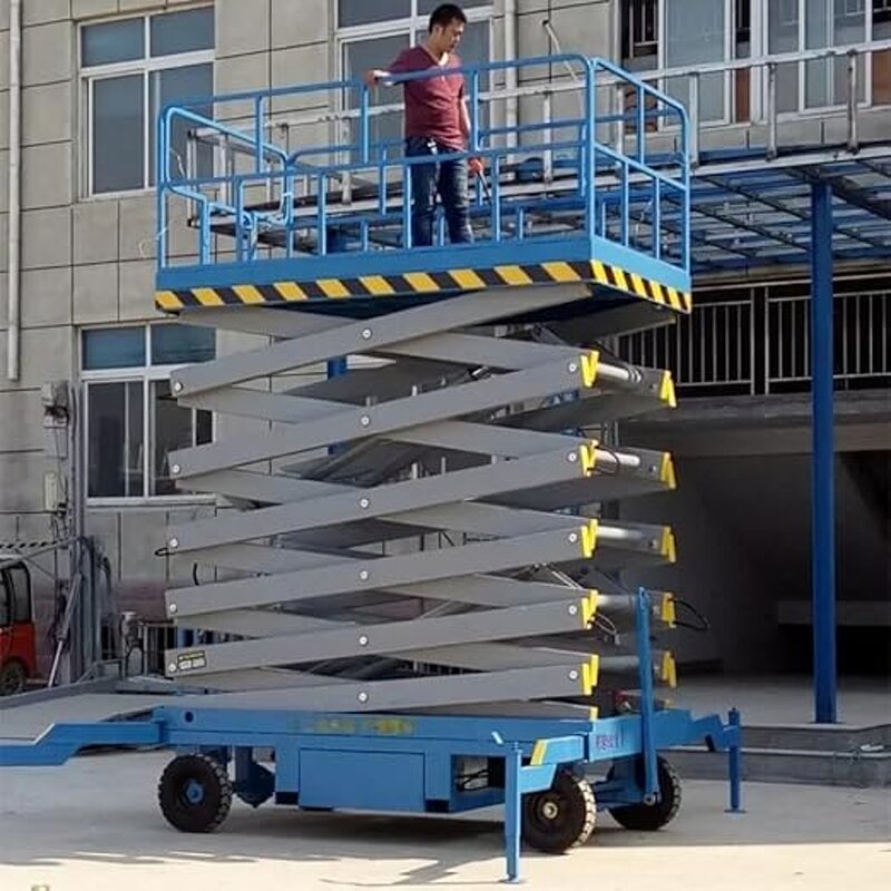 Electric Scissor Lift Supplier - 6-12m Portable Hydraulic Man Lifter Work Platform