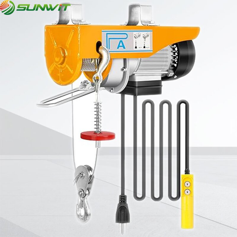 Portable Electric Hoist Factory - 300-1000kg Wire Rope Push Mini Hoist