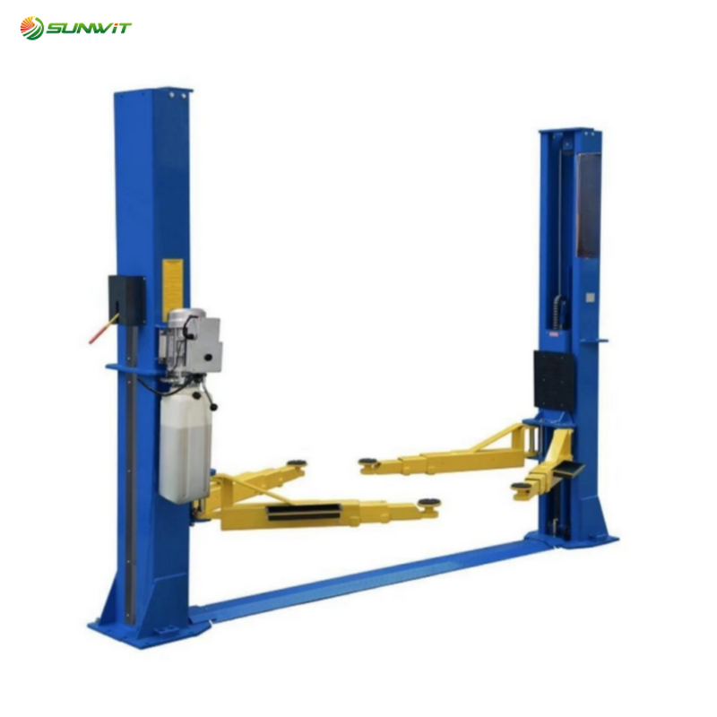 Auto Hoist Electric Lift Supplier - 2 Post Hydraulic Automatic Unlock Floor Plate
