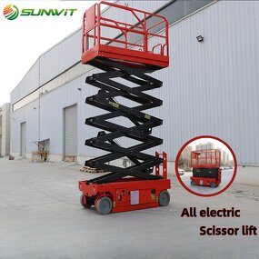 Portable Scissor Lift Manufacturer - SW Movable Hydraulic Aerial Lifting 6-12m