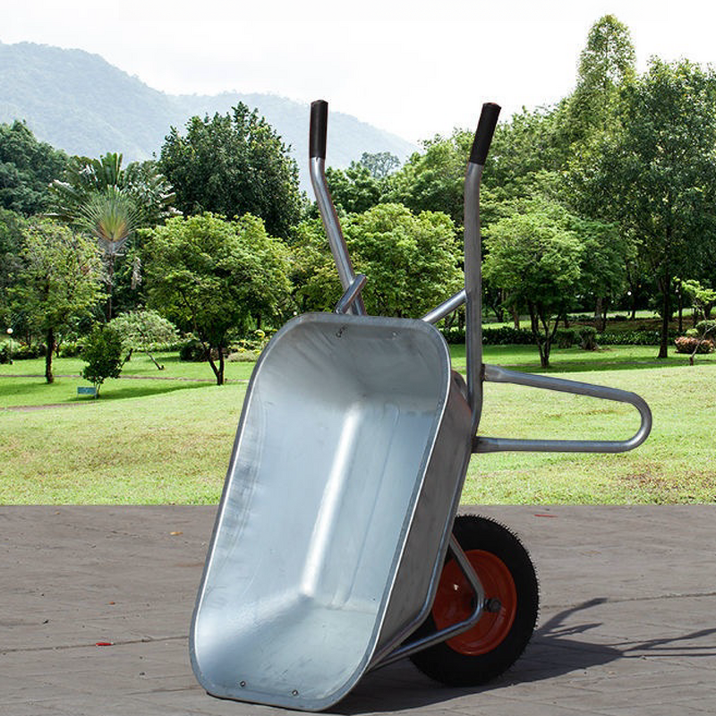 Heavy Duty Hand Cart Supplier - Industrial Wheelbarrow Tracked Garden Trolley