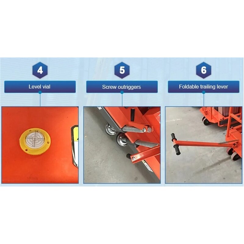 New Product Aluminum Alloy Lifting Platform Manufacturer - Single Mast Hydraulic Electric