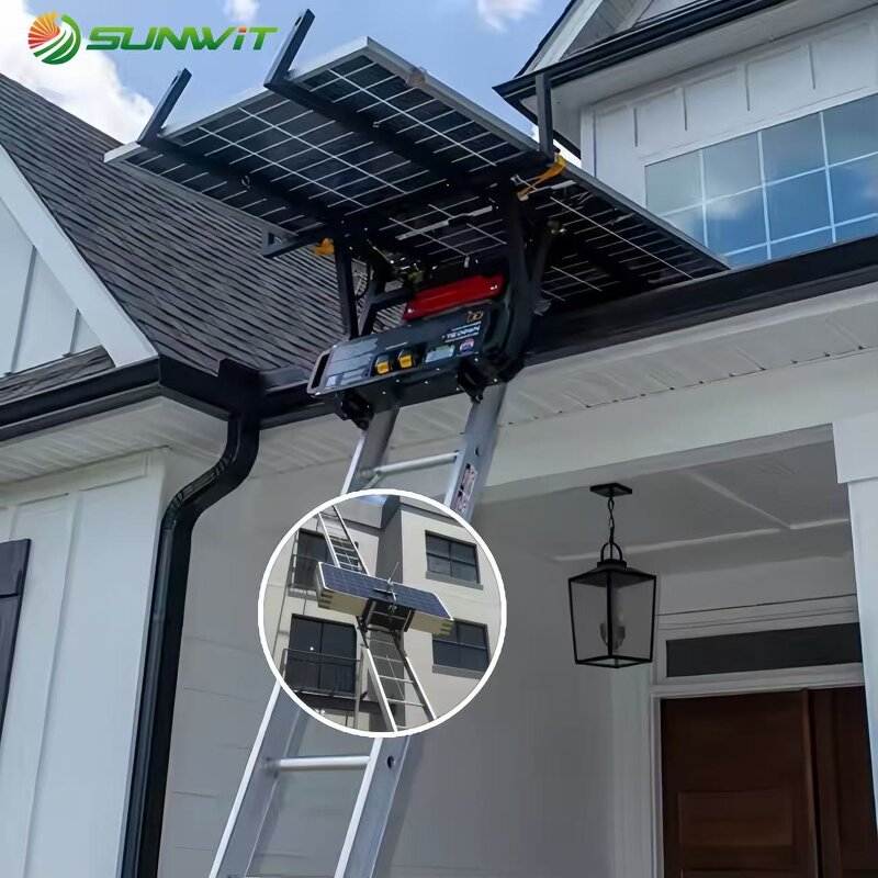 Solar Panel Elevator Supplier - CE Electric for Warehouse Construction