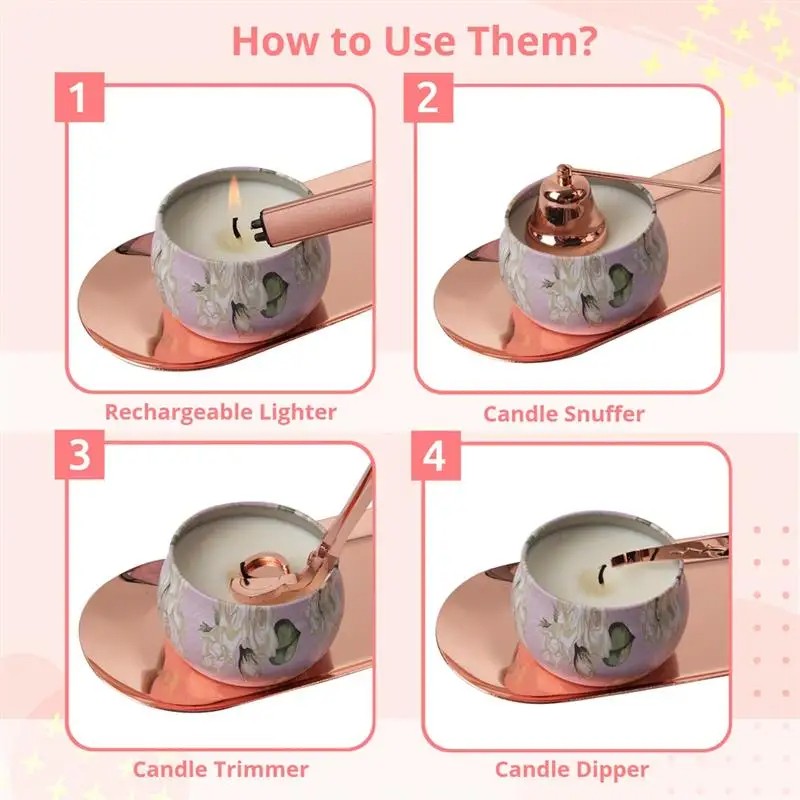 Candle Accessories Factory - OEM Custom Engraved Wick Dipper