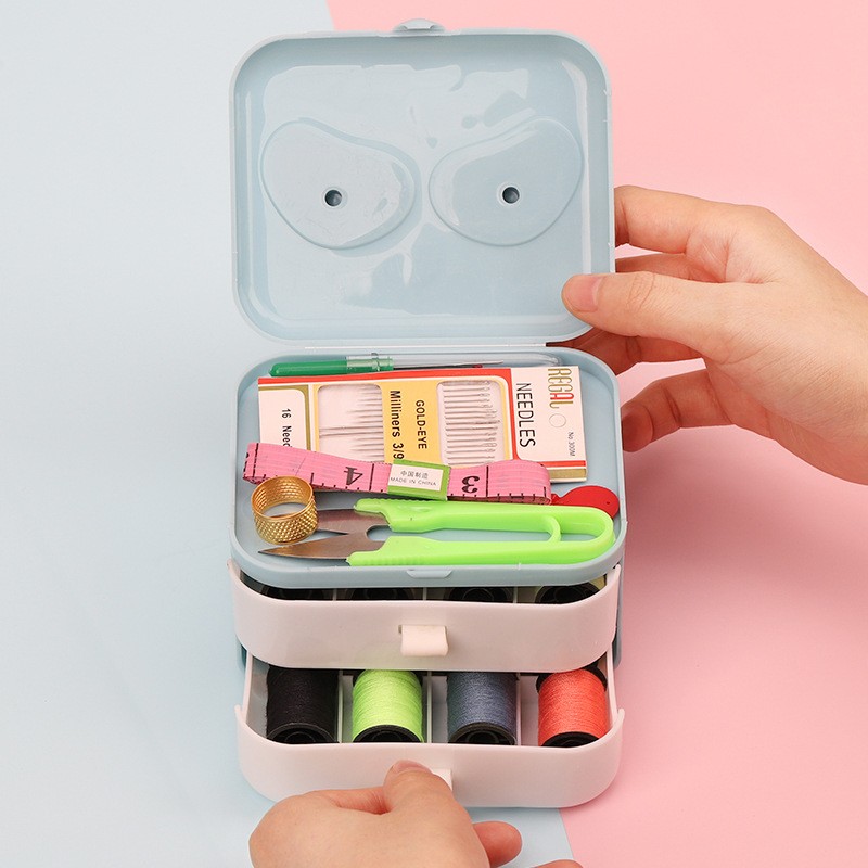 Sewing Kit Factory - OEM Portable Travel Plastic Box