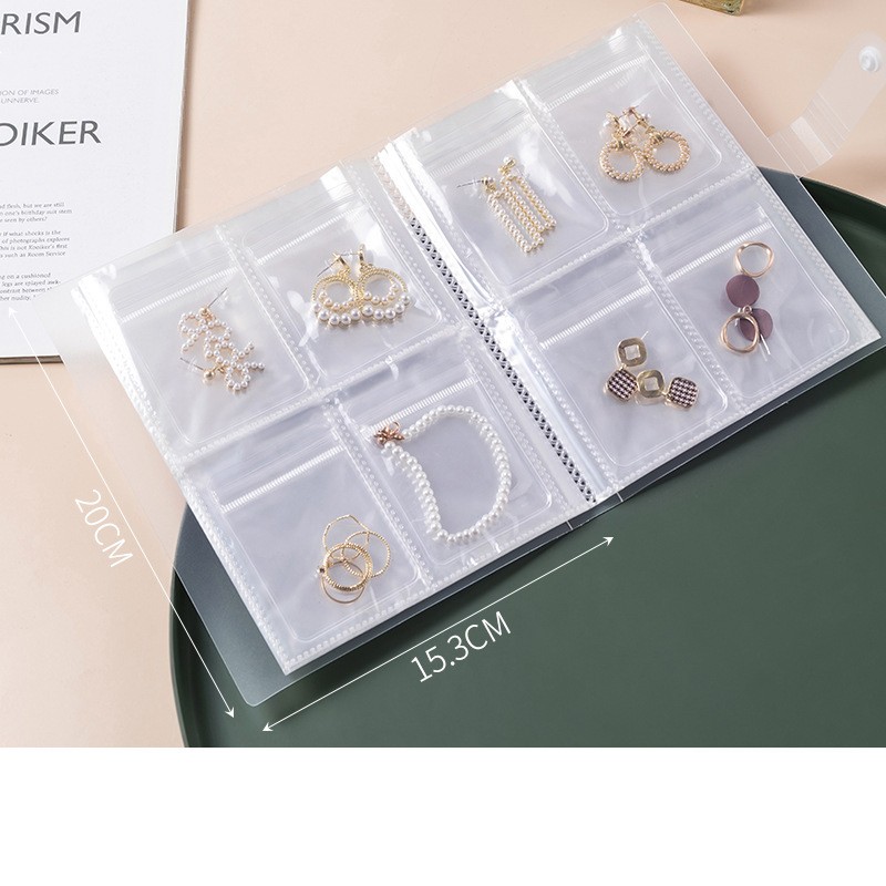 Jewelry Organizer Factory - OEM Transparent Storage Book