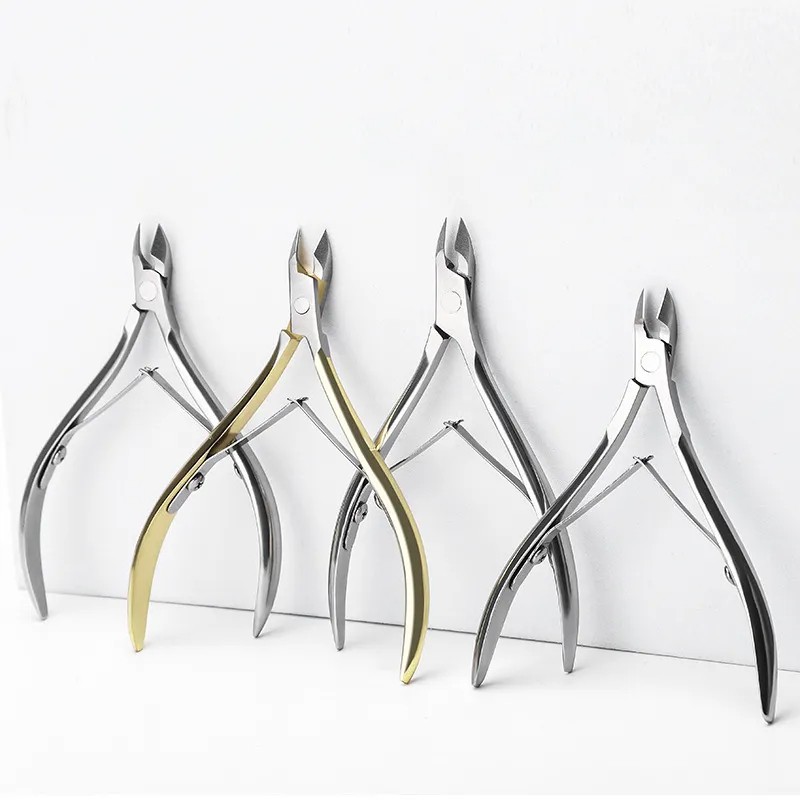 Cuticle Nippers Factory - OEM Gold Professional Nipper