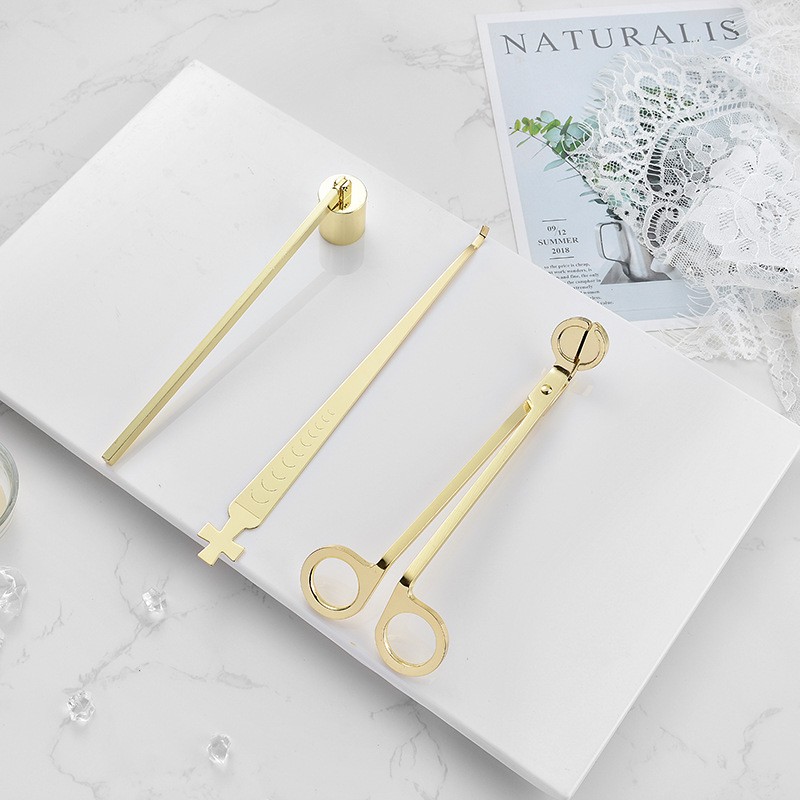 Candle Accessories Factory - OEM Rose Gold Wick Trimmer