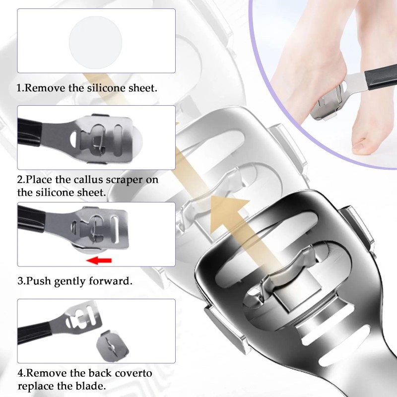 Pedicure Set Manufacturer - OEM 8-10 Pcs Exfoliating Kit